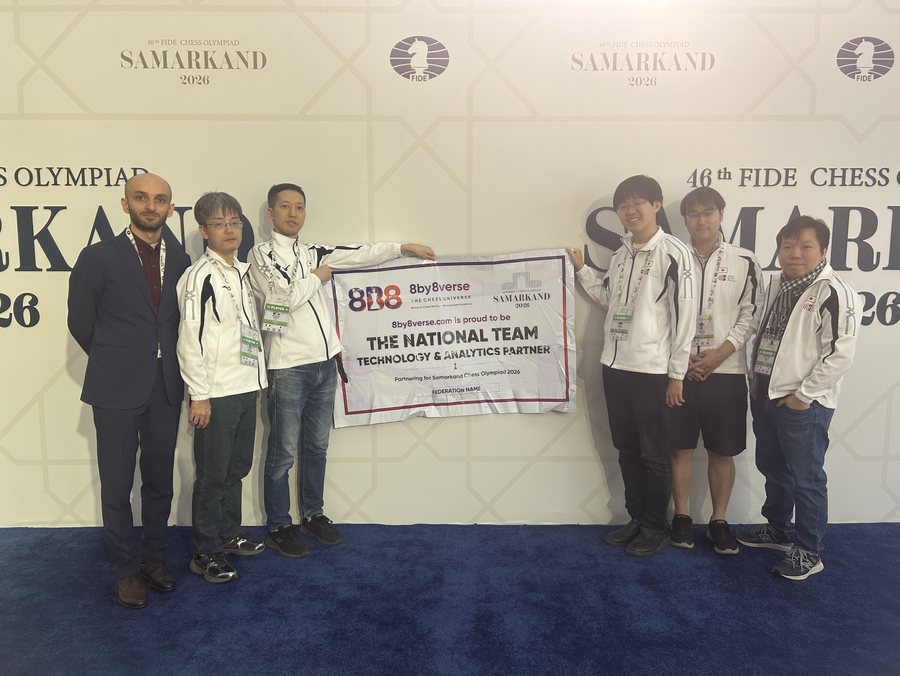 The Japan team with 8by8verse