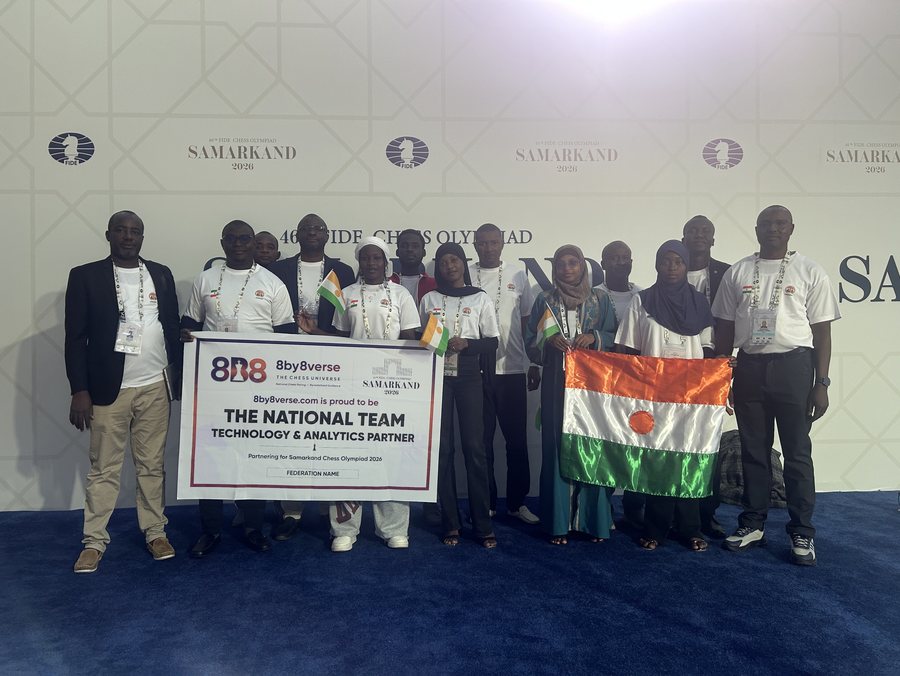 The Niger team with 8by8verse