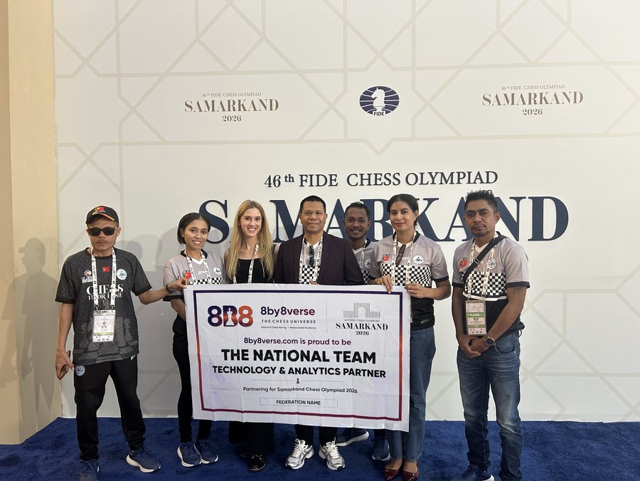 The Timor-Leste team with 8by8verse