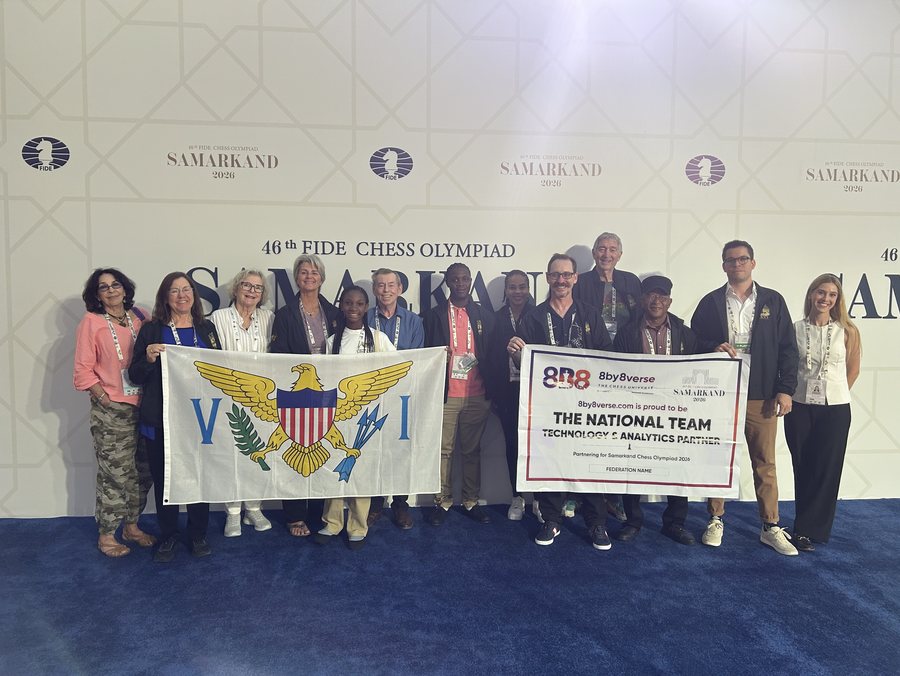 The US Virgin Islands team with 8by8verse