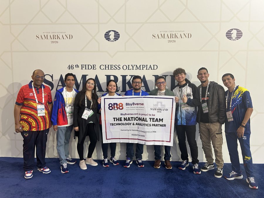 The Venezuela team with 8by8verse