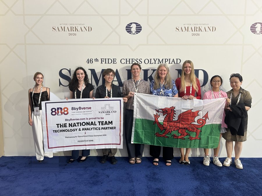 The Wales team with 8by8verse